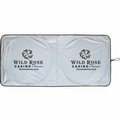 Spring Loop Dual Circle Auto Sunshade (63"x30")